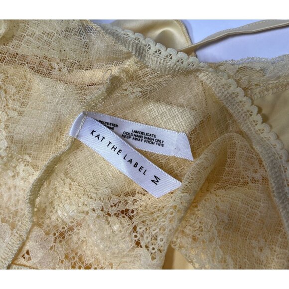 Kat the Label Lucille Camisole in Limoncello - Picture 6 of 6